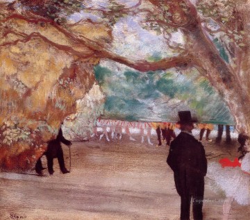 el telón Edgar Degas Pinturas al óleo